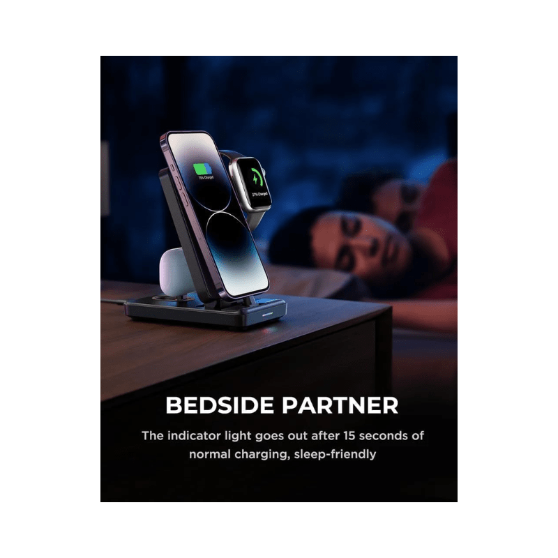 JOYROOM 4in1 Foldable Lightning Charging Station JR-WQS02