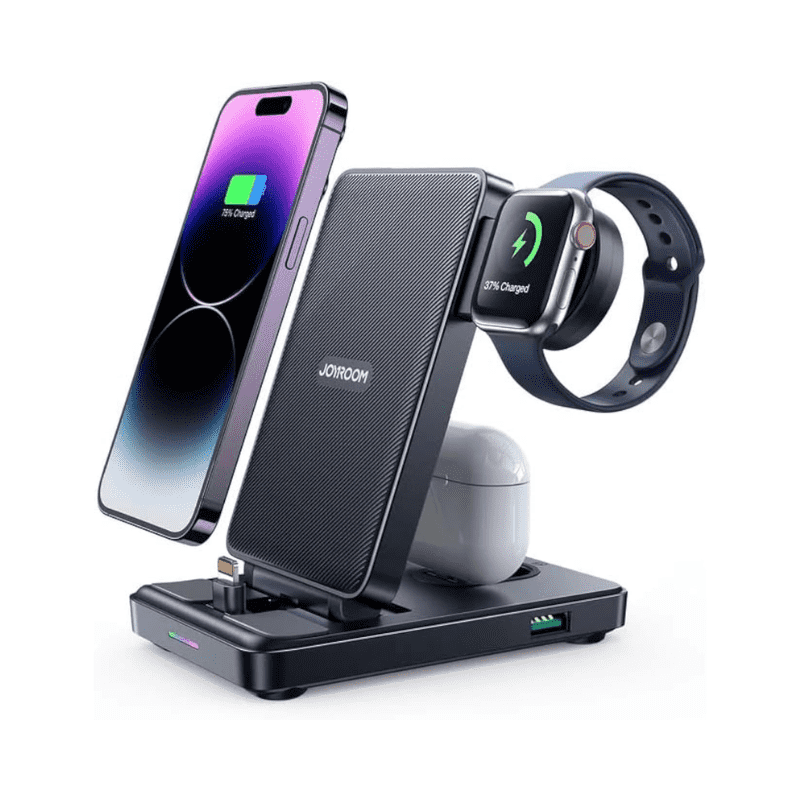 JOYROOM 4in1 Foldable Lightning Charging Station JR-WQS02