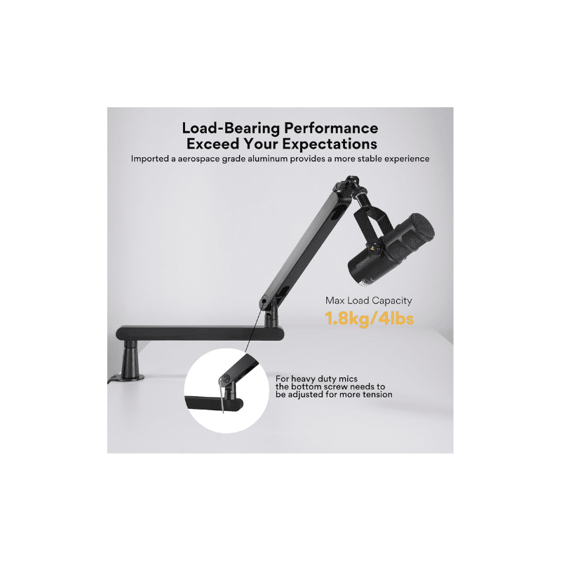 MAONO BA92 Microphone Suspension Boom Arm Stand