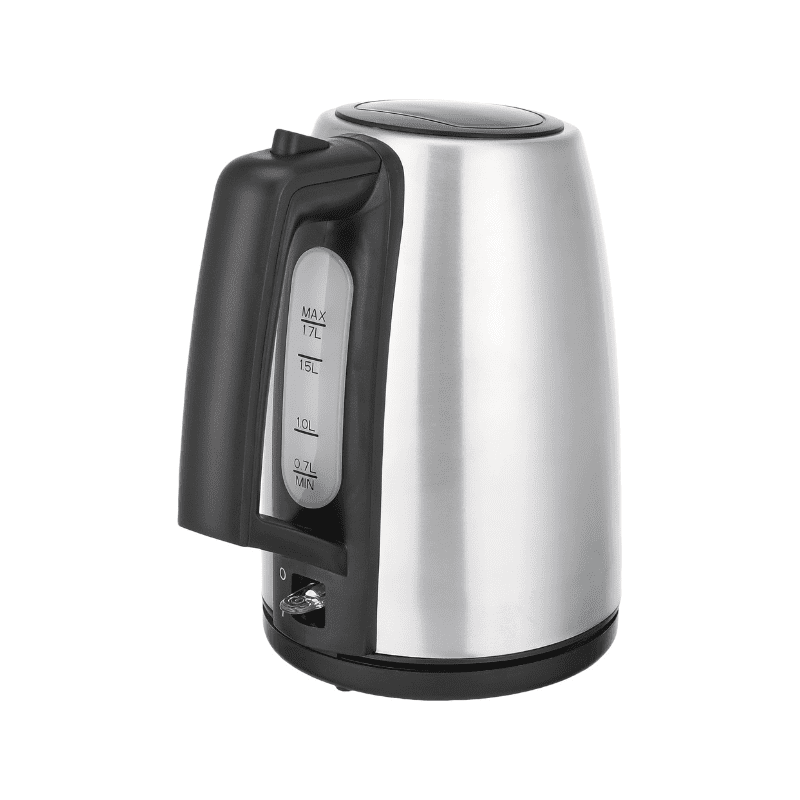 Tornado stainless steel kettle 1.7 liter 1850-2200 watt stainless tks-2217e