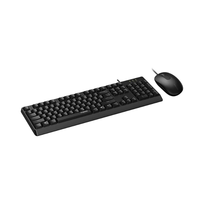 Keyboard+Mouse Rapoo X130PRO Combo Black AR USB