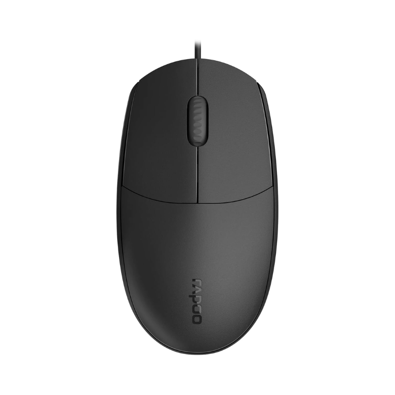 Mouse Rapoo N100C Black Typ c