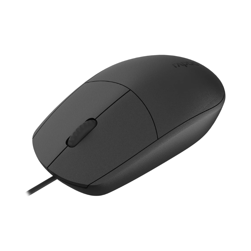 Mouse Rapoo N100C Black Typ c