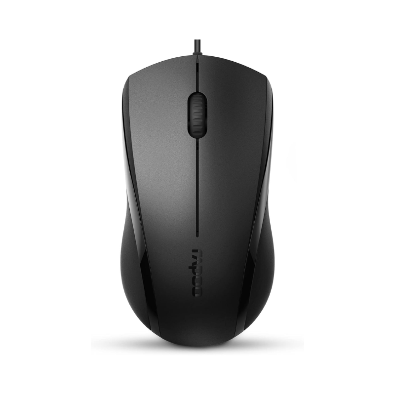 Mouse Rapoo N1200 Silent Black USB