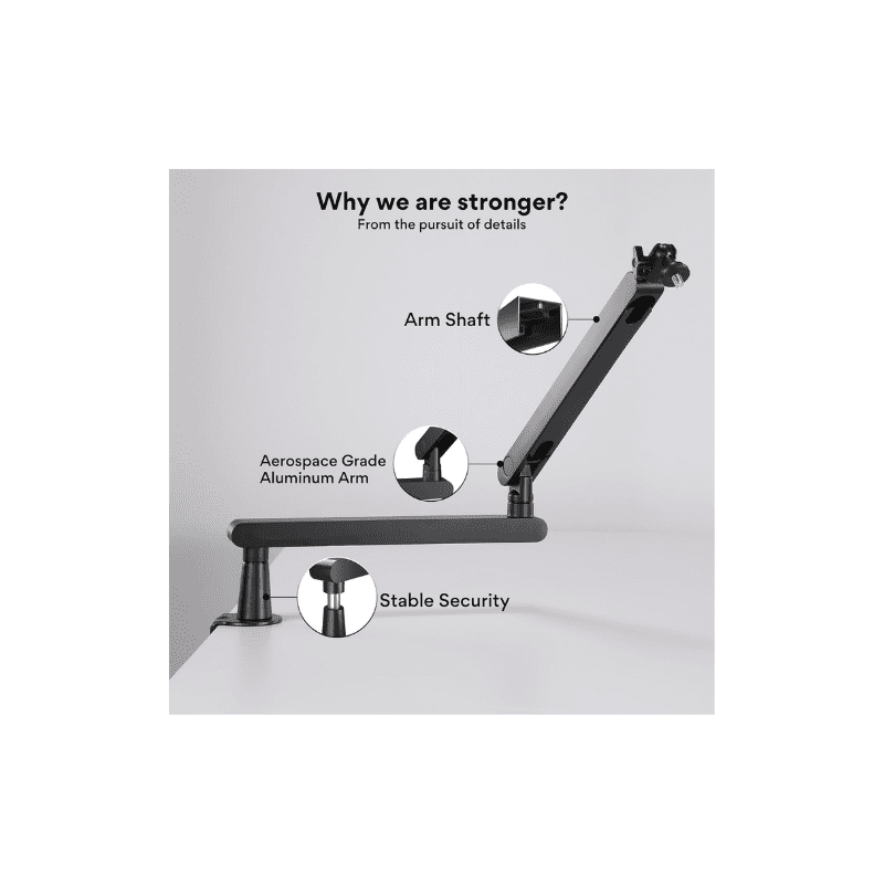 MAONO BA92 Microphone Suspension Boom Arm Stand