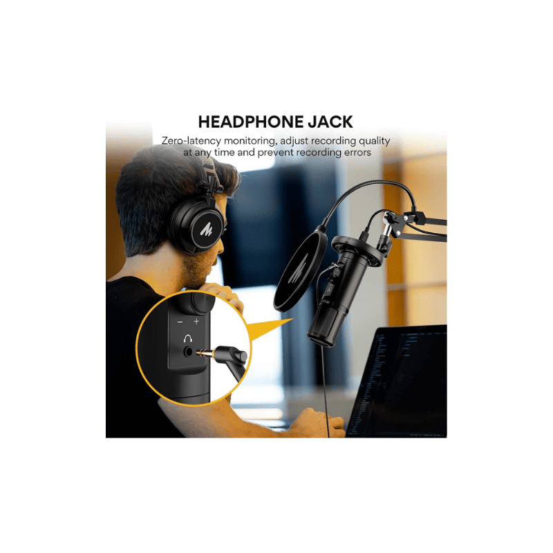 MAONO PM422 Podcast USB Microphone Plug & Play