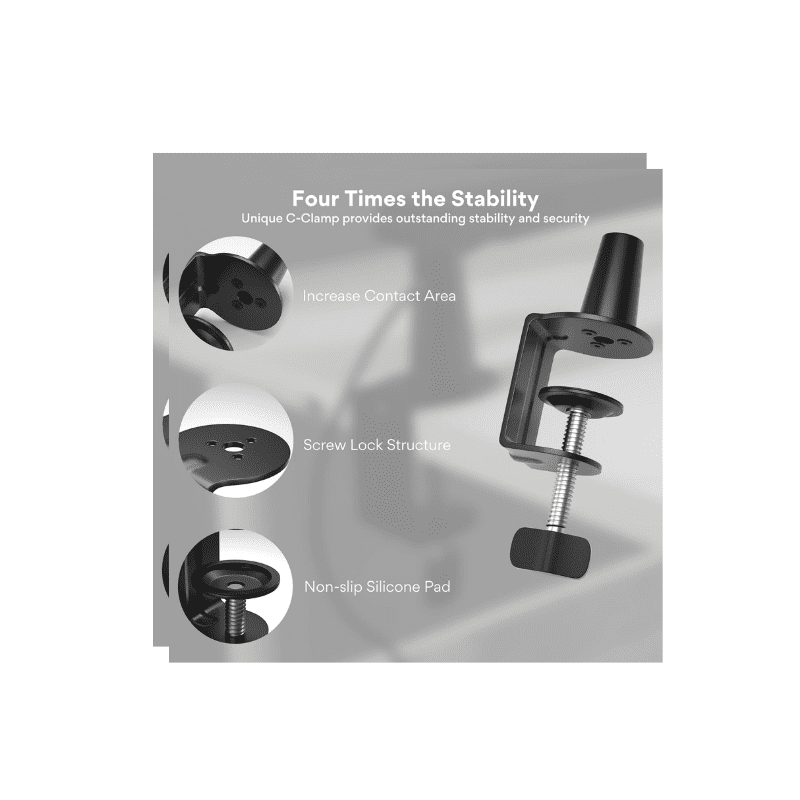 MAONO BA92 Microphone Suspension Boom Arm Stand