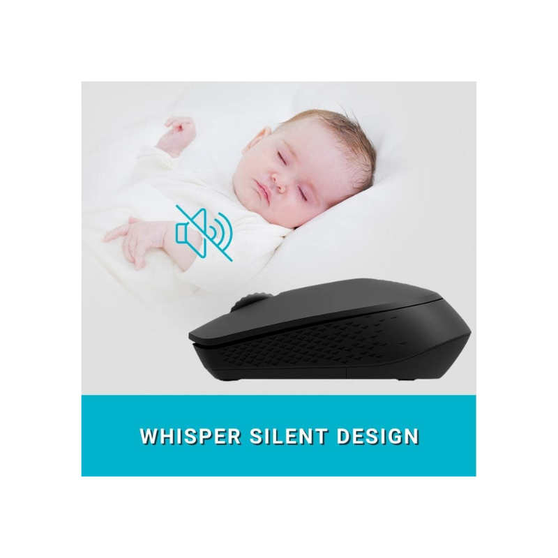 MOUSE WIRELESS MALTI-MODE M100 BLACK RAPOO