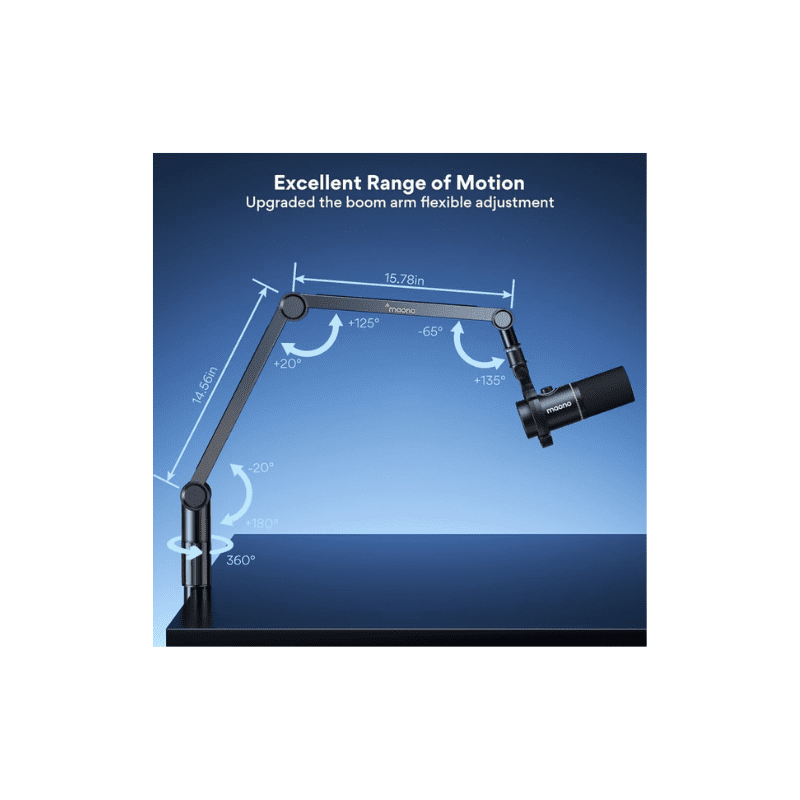 MAONO BA91 Microphone Suspension Boom Arm Stand