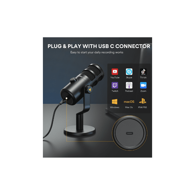 MAONO PD100U Dynamic USB Microphone