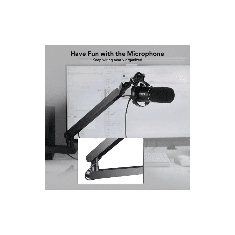 Maono BA92 Microphone Suspension Boom Arm Stand