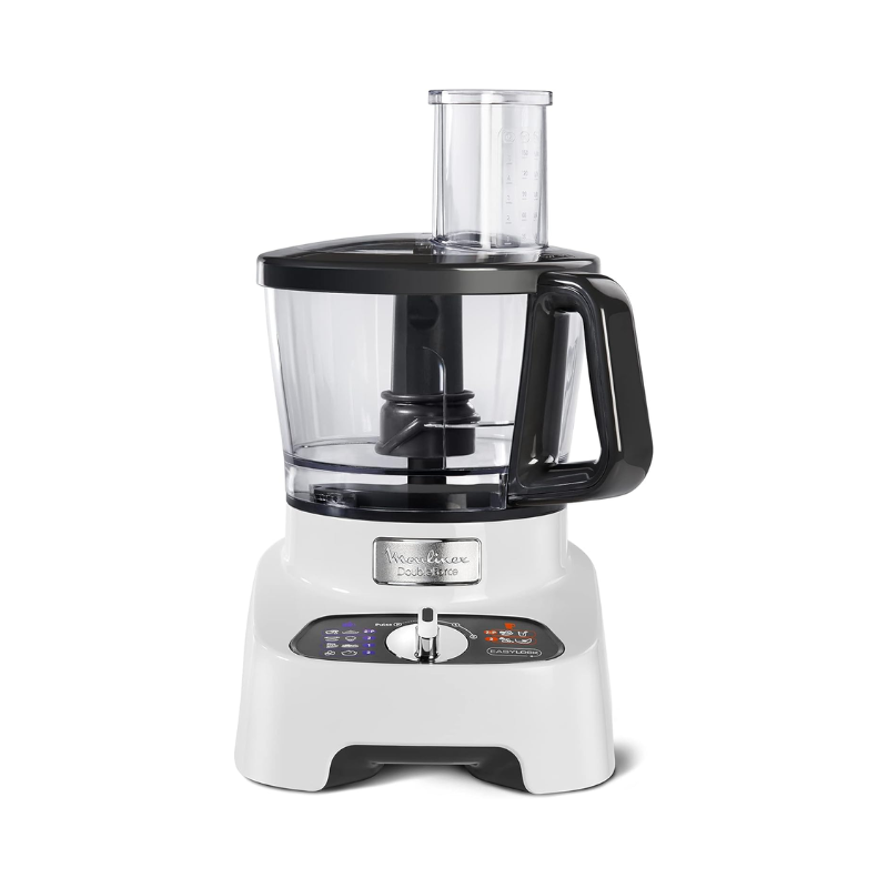 Moulinex Double Force Food Processor- 1000 Watt- 27 functions- Multi Color - FP823125