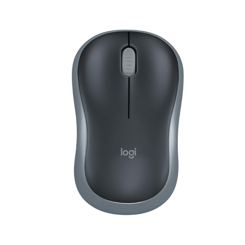 Logitech M186 Gray Wireless Mouse
