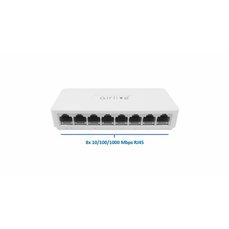 Airlive 10 100 1000 8 Port Switch Live 8GT