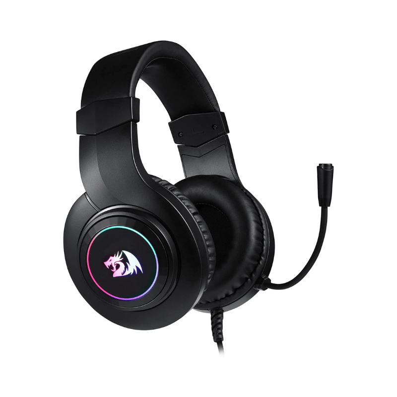 Redragon HYLAS H260 RGB Gaming Headset Compatible With Multi Diveces - Black