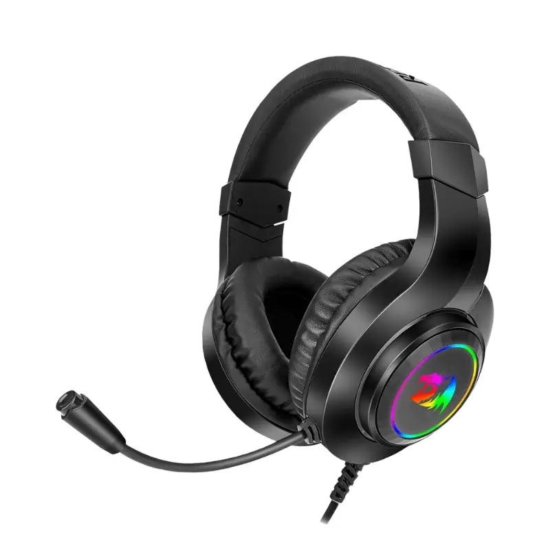 Redragon HYLAS H260 RGB Gaming Headset Compatible With Multi Diveces - Black