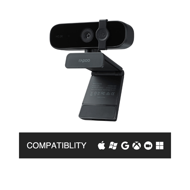 Webcam Rapoo C280 Black HD2K