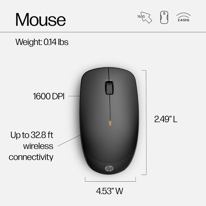HP KBD COMBO MOUSE WL230 18H24AA-ABV