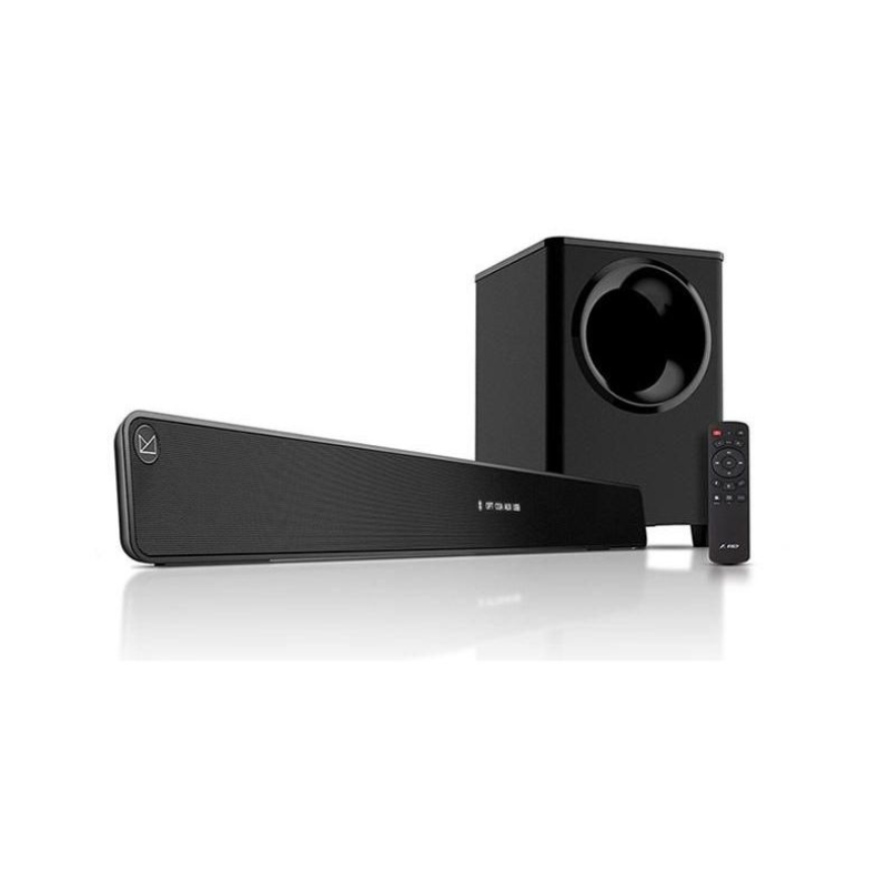F&D 2.1 Soundbar with Wireless Subwoofer - Black - T-388