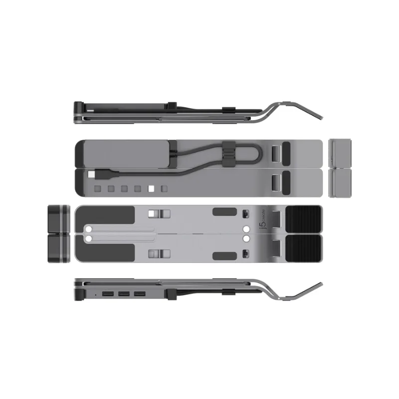 j5create_Laptop Stand With Hub 4-Port USB3.0_ JTS223