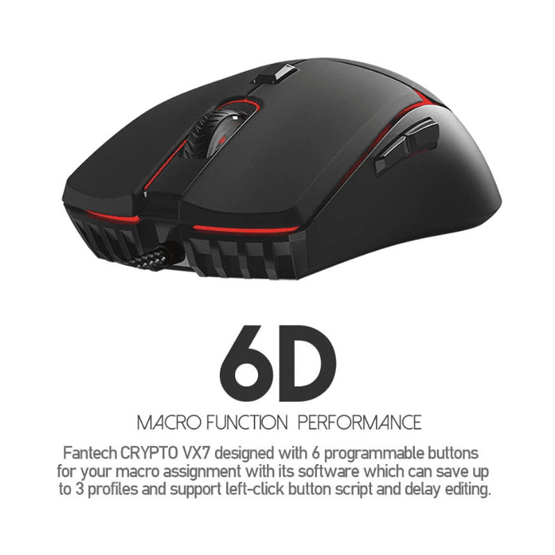 FANTECH VX7 CRYPTO Gaming Mouse
