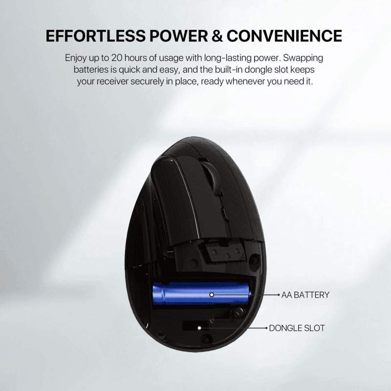Vertical ergonomic mouse Go Comfy W195