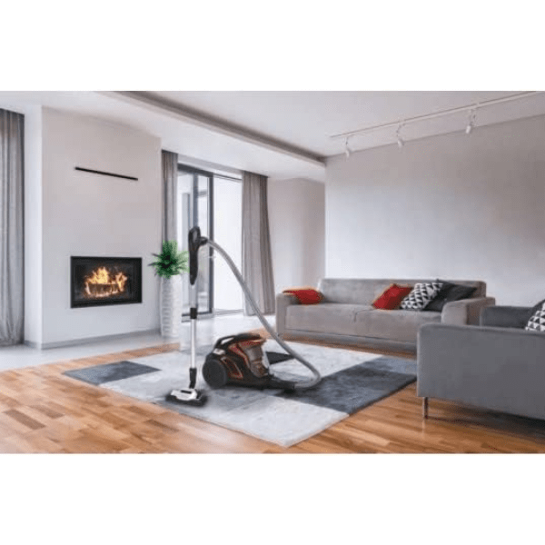 Hoover Bagless Vacuum Cleaner 850 Watt Black Red- Hp730alg 011