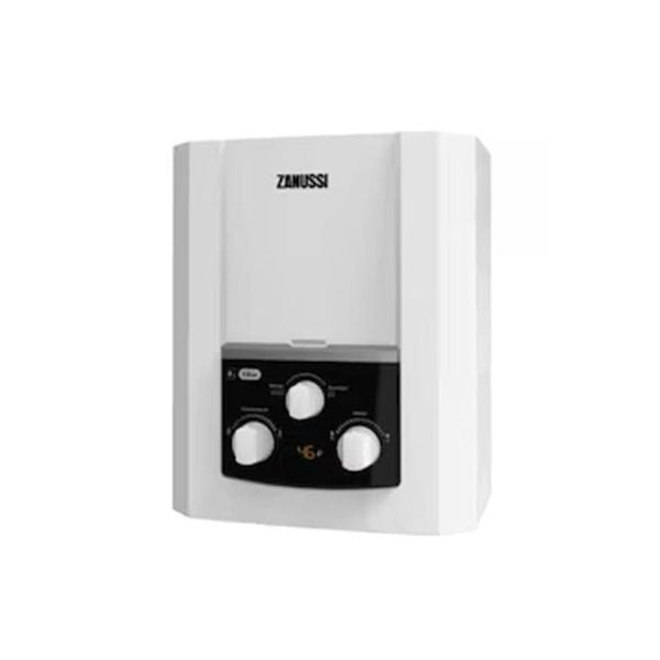 Zanussi Delta Digital Water Heater – 6 Liters- Natural Discharge- Silver- Built-in Adapter