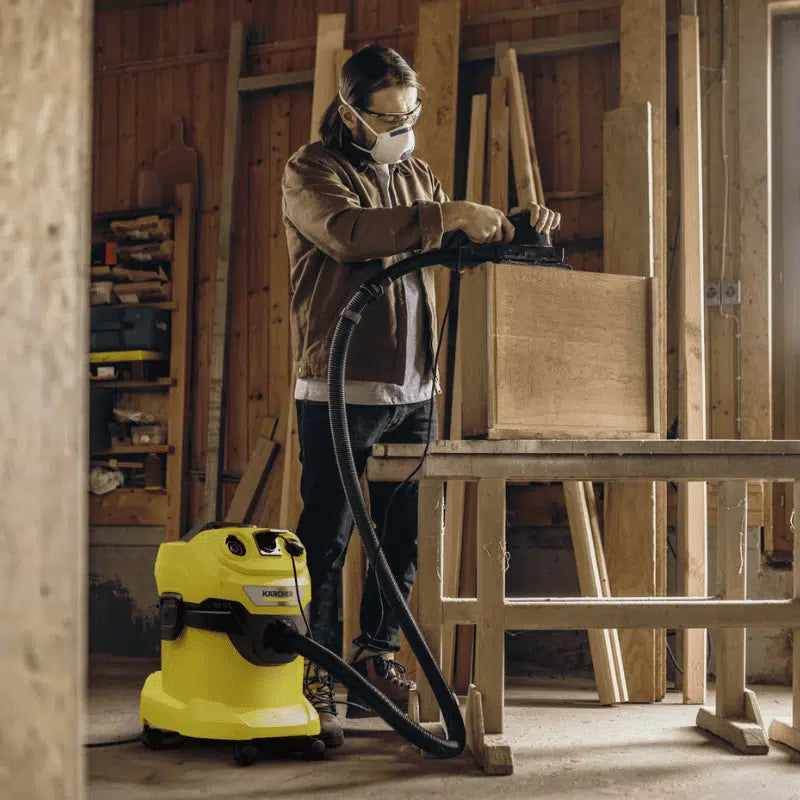 Karcher -WD 4 1000 W Tank 20 L Cable 5.0m Suction Hose 2.2 m