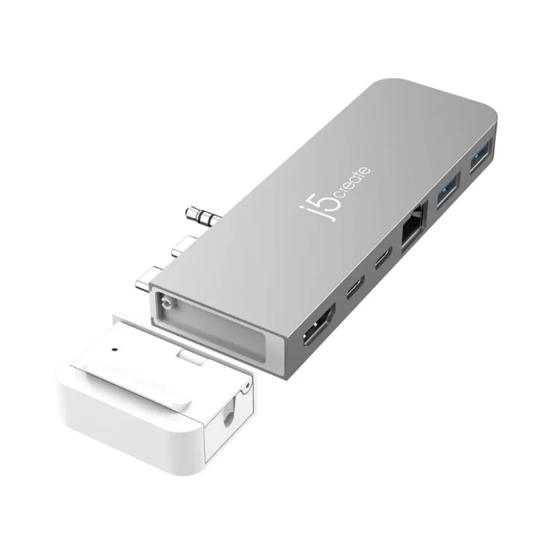 j5create_MagSafe Kit_Type-C To (HDMI-4K+USB 3.0*2+Type-C*2+Audio)_JCD395