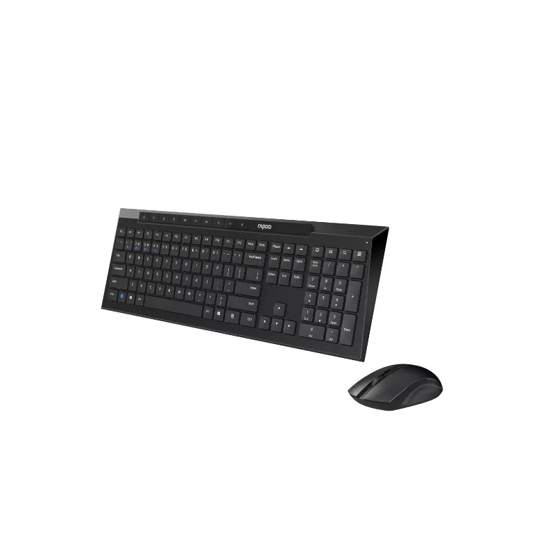 Keyboard Mouse Rapoo 8210M Combo White AR Wirless