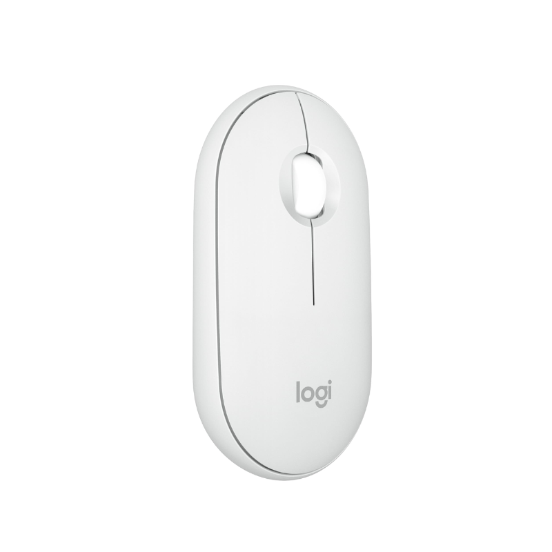 Logitech M350s Pebble2 White Bluetooth Mouse
