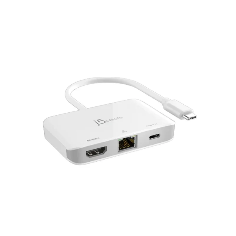 j5create JCA351 USB-C® to 4K HDMI™ Ethernet Adapter