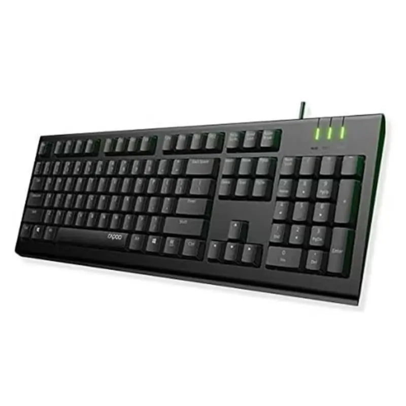 Keyboard Rapoo NK1900 Black AR USB