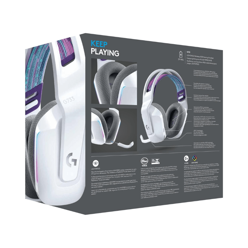 Logitech G733 Lightspeed Wireless RGB Gaming Headset