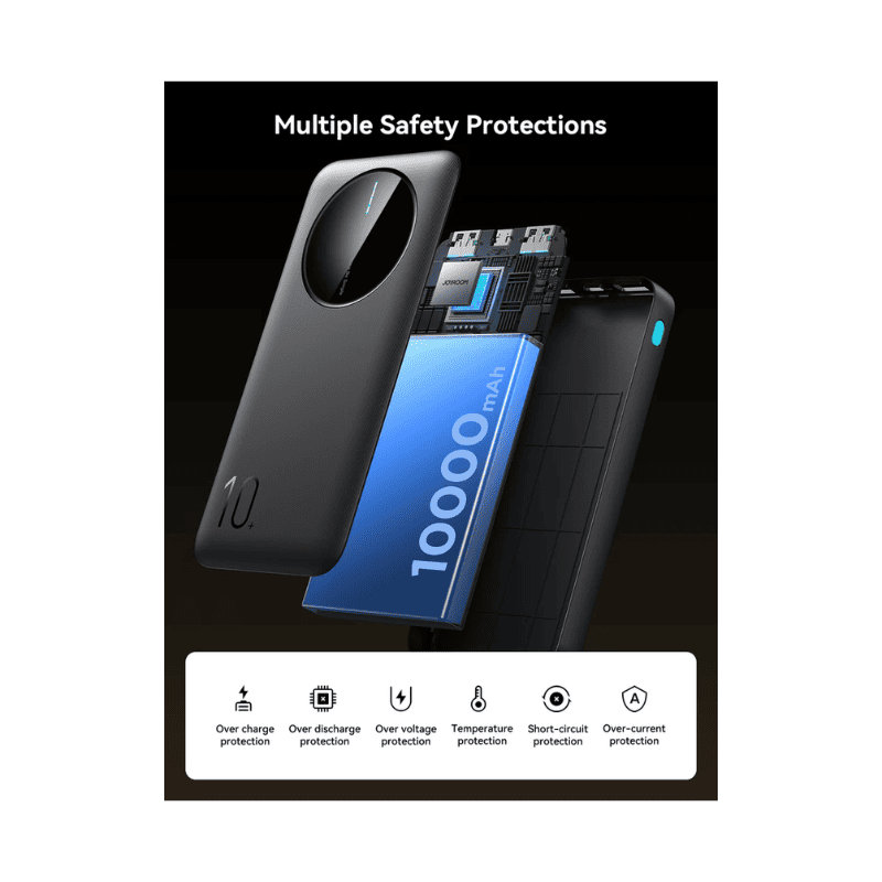JOYROOM Power Bank 10000mAh 2.4A LED JR-PBF12