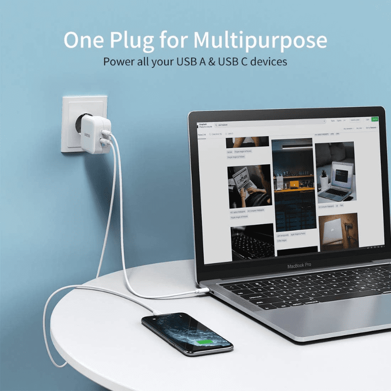 ADPTOR ENERGY 65w PD 3.0 USB C