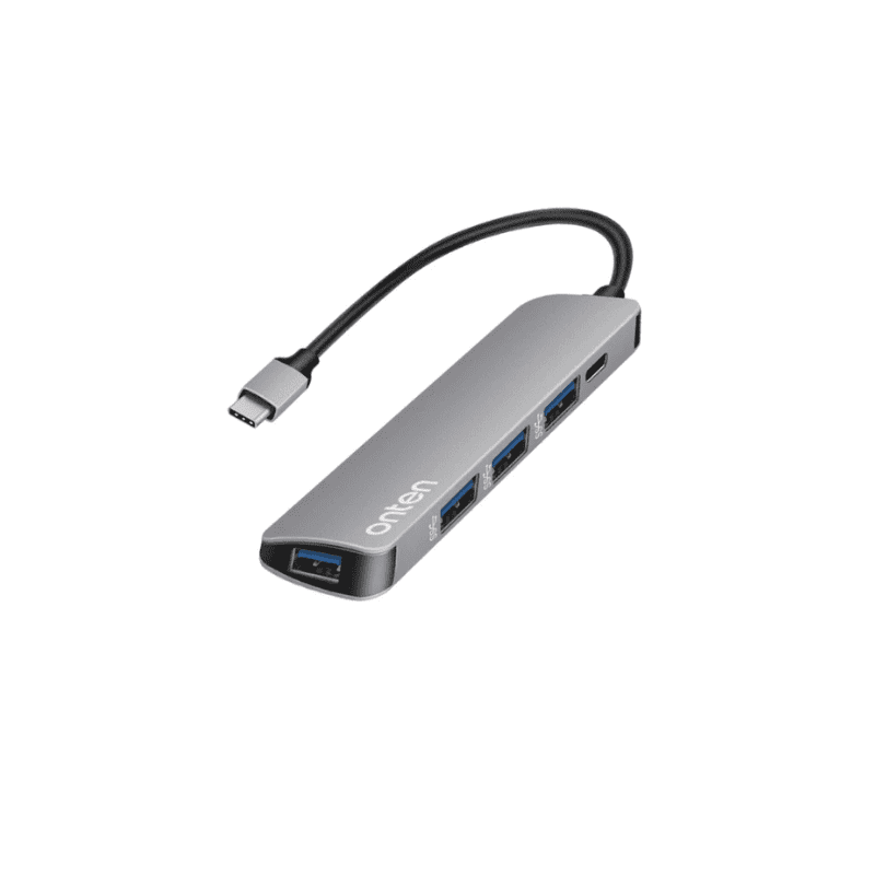 Onten HUB 5*1 Type C To 4 Port USB 3.0 PD Charge OTN 9602
