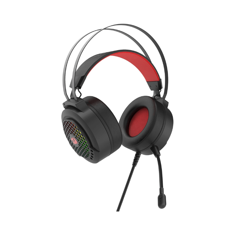 Redragon Carmen H261 RGB Virtual Sound Gaming Headset- Black