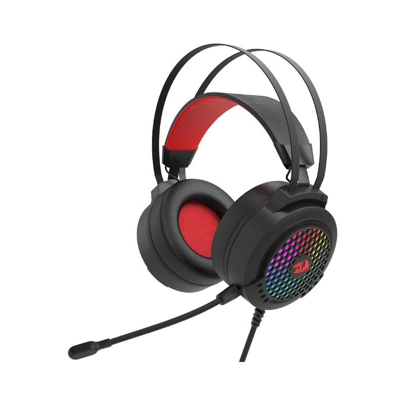 Redragon Carmen H261 RGB Virtual Sound Gaming Headset- Black