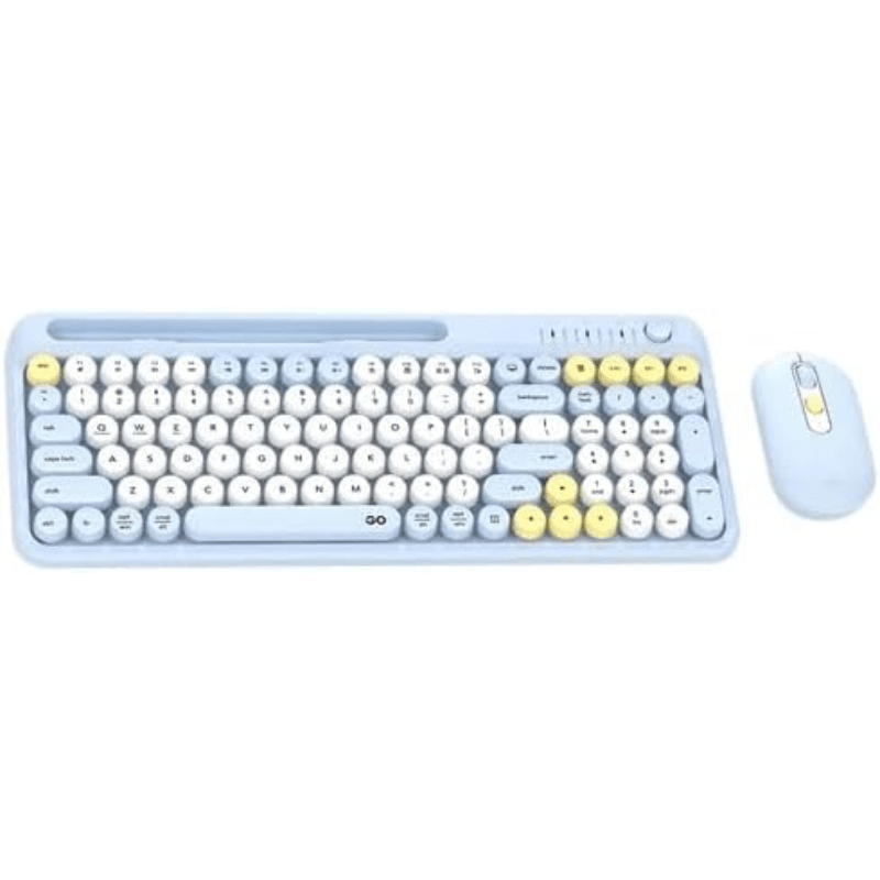 Keyboard Mouse Fantech GO-Mochi101 Wireless Dual Mode Connection (BT & 2.4 GHz)wk899