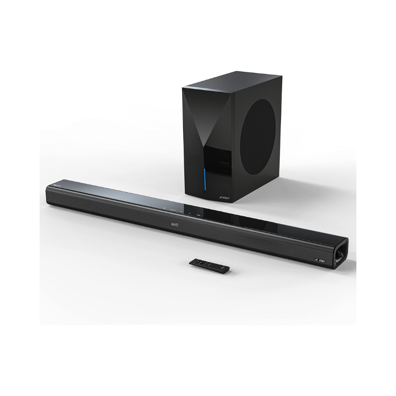 F&D 2.1 Soundbar with Wireless Subwoofer Black T-388