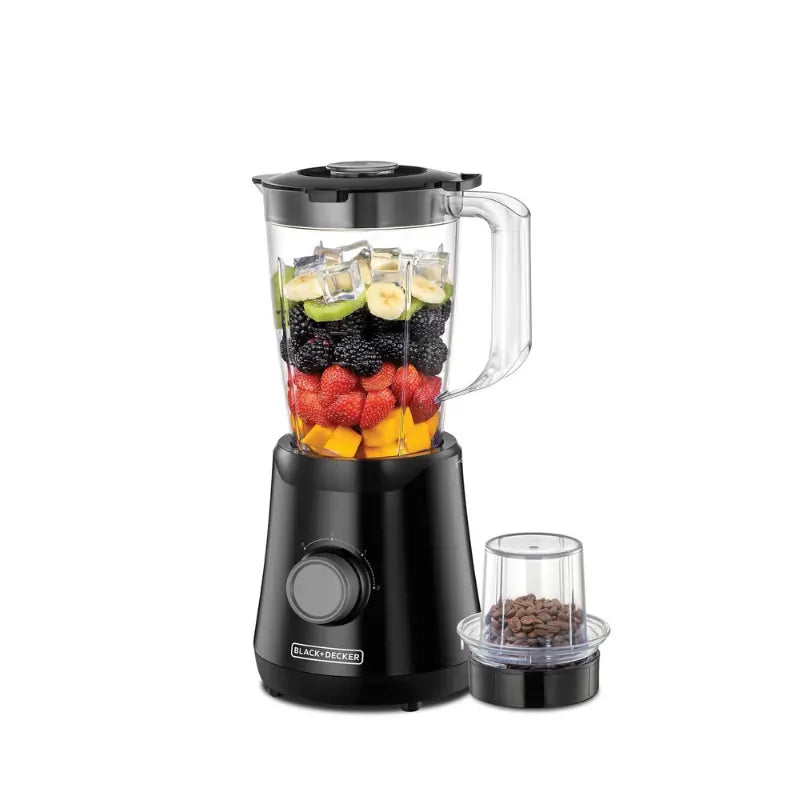 Black & Decker 500W 1.5L Blender withGrinder Mill - BX520-B5