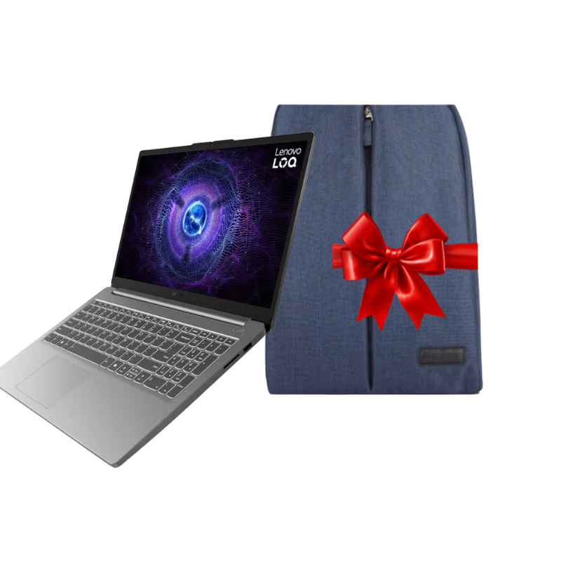 Lenovo LOQ 15IAX9 Gaming Laptop ,Intel Core i5-12450HX 15.6 Inch ,512 GB SSD ,16 GB ,NVIDIA GeForce RTX 2050 ,FreeDos - Grey ضمان سنتين