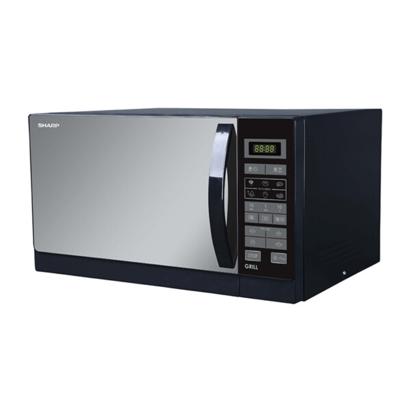 Sharp Microwave Grill 25 Liter 900 Watt 6 Menus R-750MR(S)