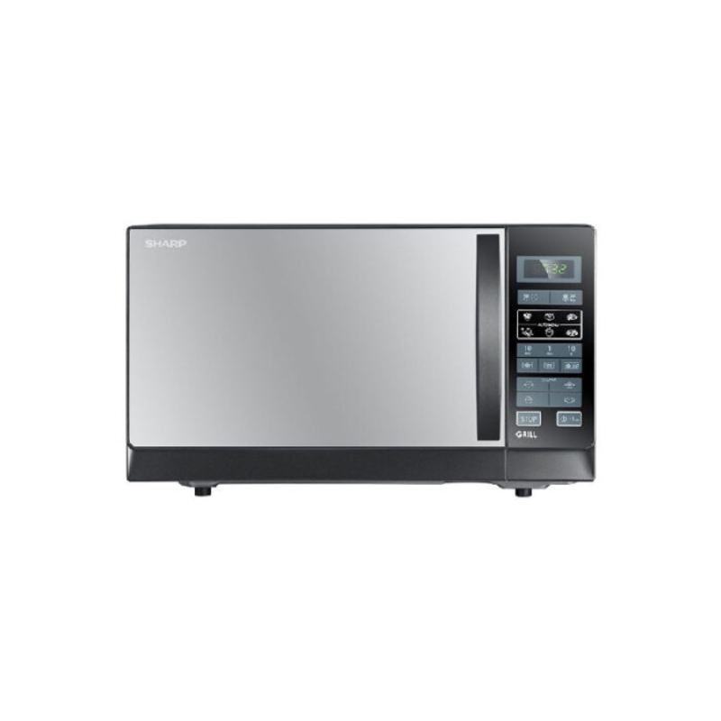 Sharp Microwave Grill 25 Liter 900 Watt 6 Menus R-750MR(S)