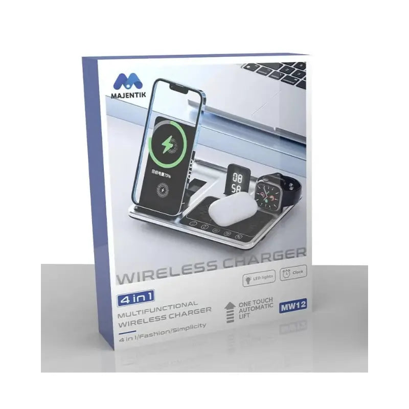 MAJENTIK Wireless Chaeging Station Dock 4in1 MW-12