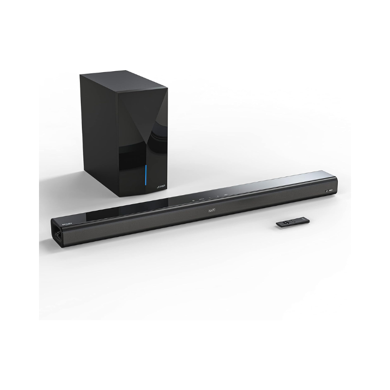 F&D 2.1 Soundbar with Wireless Subwoofer Black T-388