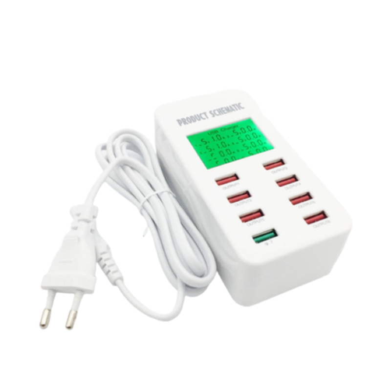 Charger Smart USB 8*1 WLX-A8B