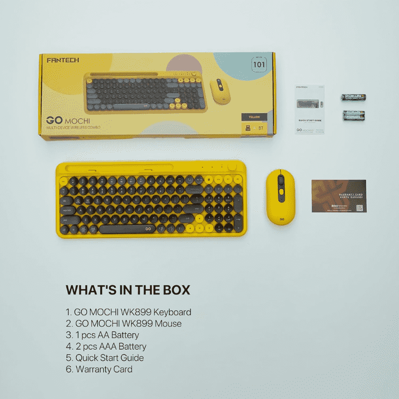 مجموعة FANTECH WK899 اللاسلكية متعددة الأجهزة